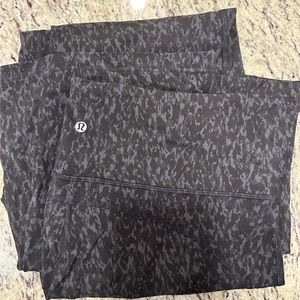 lululemon leopard camo align grooves